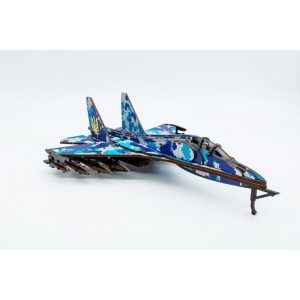 Alternative view of Дерев'яний 3D конструктор "МІГ-29", 94 деталі