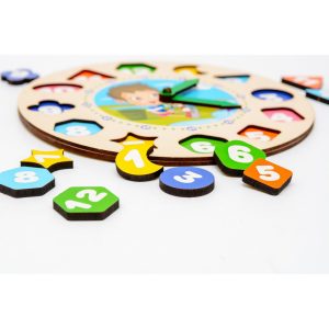 Alternative view of Дерев'яний сортер "Годинник" для хлопчиків