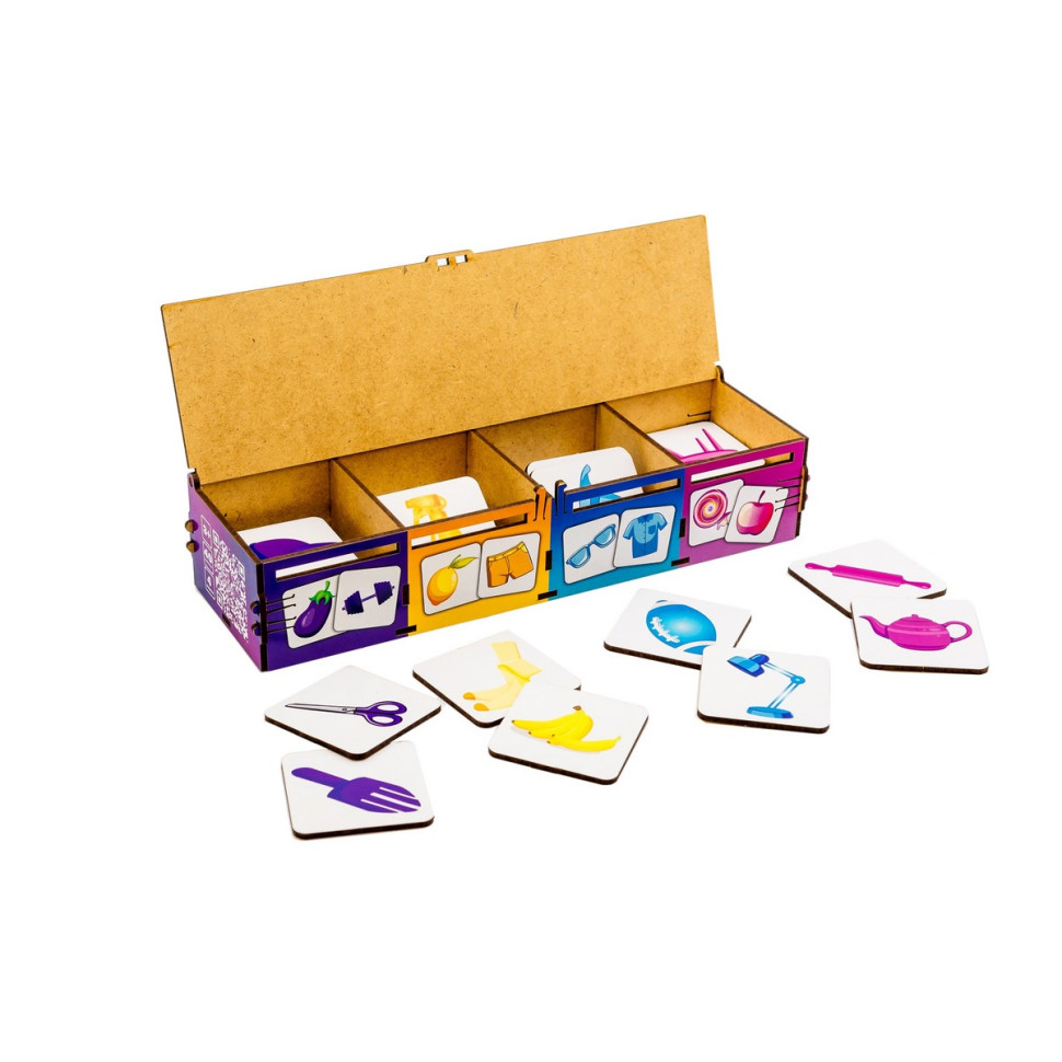 Дитячий Сортер Монтессорі "По кольорах" Дитячий Сортер Монтессорі "По кольорах" - Зображення 2