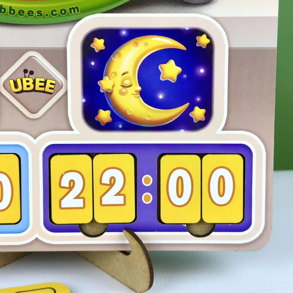 Розвиваюча гра Годинник - Вчимо час Розвиваюча гра Годинник - Вчимо час - Зображення 4