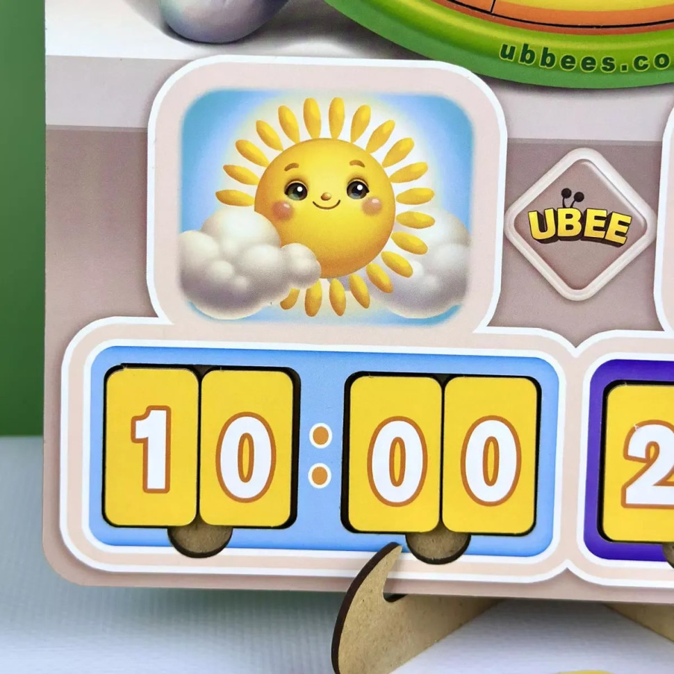 Розвиваюча гра Годинник - Вчимо час Розвиваюча гра Годинник - Вчимо час - Зображення 5
