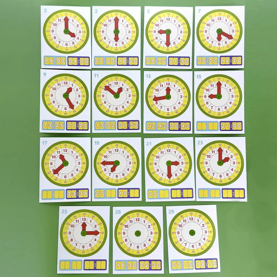 Розвиваюча гра Годинник - Вчимо час Розвиваюча гра Годинник - Вчимо час - Зображення 7