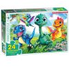 Пазл дитячий Динозаврики, 24 великих елементи