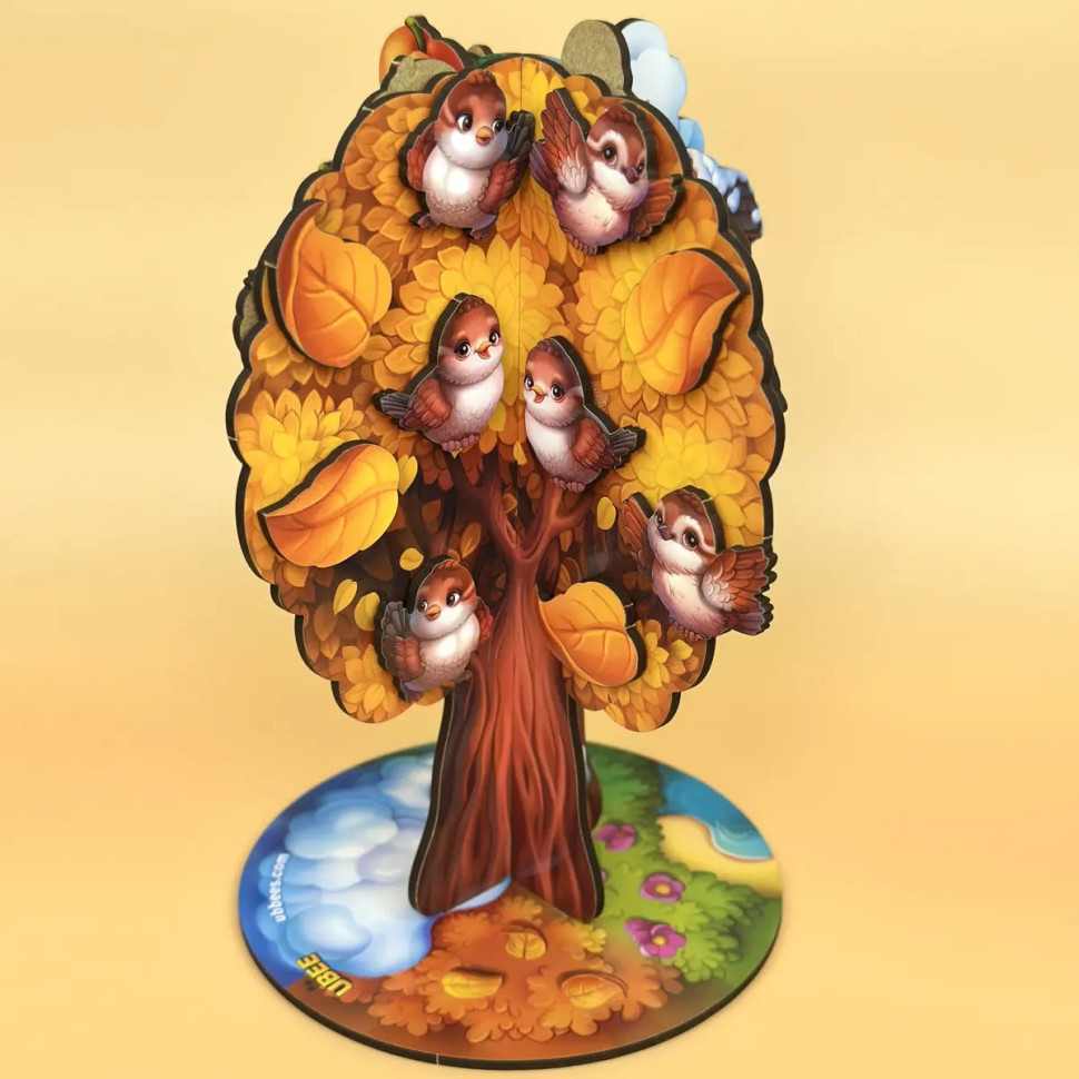 Дитяча настільна гра "Пори року абрикоса" дерев'яна Дитяча настільна гра "Пори року абрикоса" дерев'яна - Зображення 9