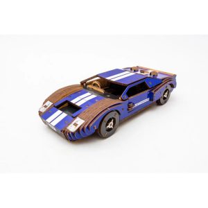 Alternative view of Деревянный 3D конструктор Fast car Gt, 164 детали