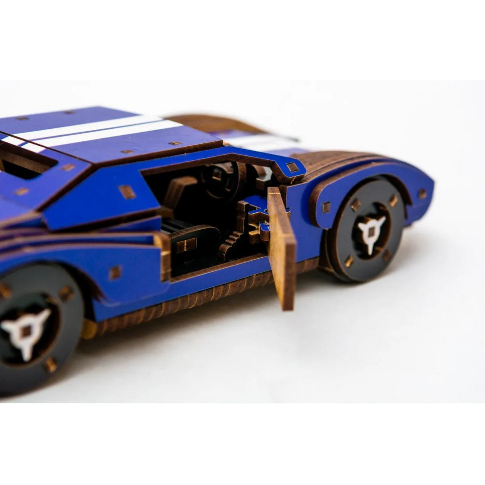 Дерев’яний 3D конструктор Fast car Gt, 164 деталі Дерев’яний 3D конструктор Fast car Gt, 164 деталі - Зображення 4