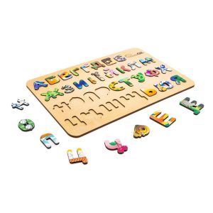 Дитячий дерев'яний сортер А3 Абетка