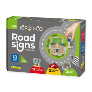 Дитяча гра навчально-пізнавальна "Дорожні знаки" Igroteco