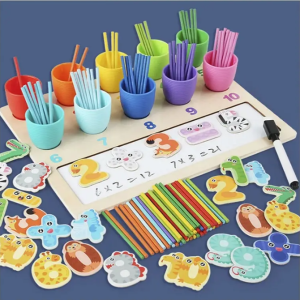 Дерев'яна Логічна гра "Математика"