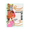 Розвиваюча гра "Веселі шнурочки Тварини", 6 картинок, кольорові шнурки