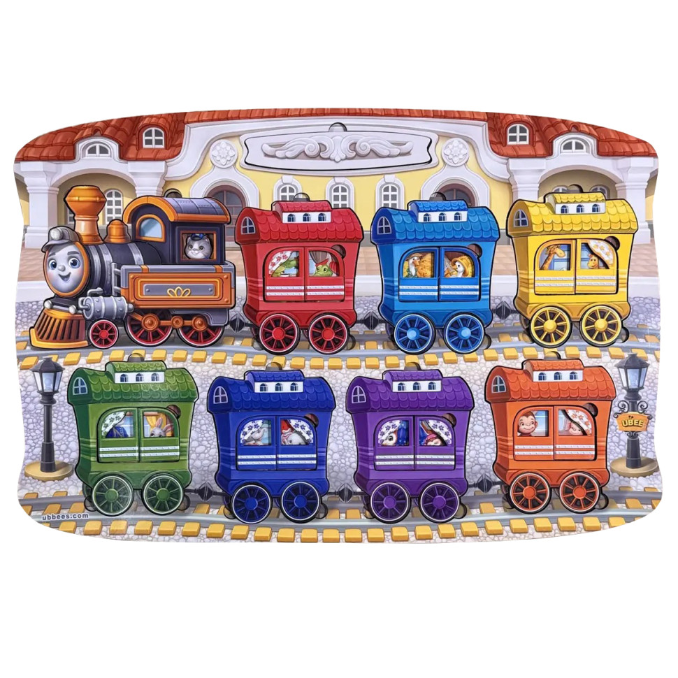 Дерев'яний дитячий сортер "Потяг великий" Дерев'яний дитячий сортер "Потяг великий"