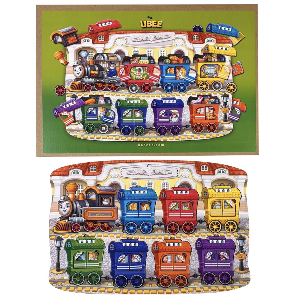 Дерев'яний дитячий сортер "Потяг великий" Дерев'яний дитячий сортер "Потяг великий" - Зображення 2