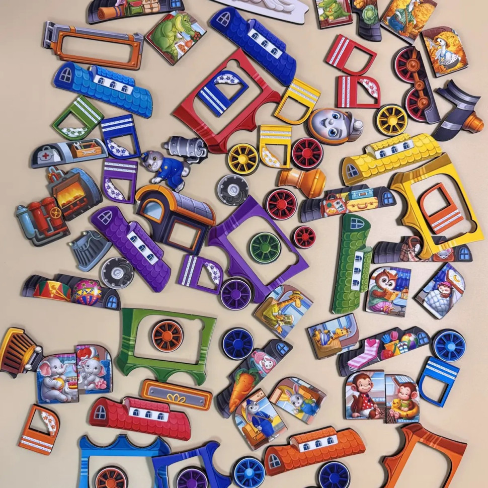 Дерев'яний дитячий сортер "Потяг великий" Дерев'яний дитячий сортер "Потяг великий" - Зображення 5