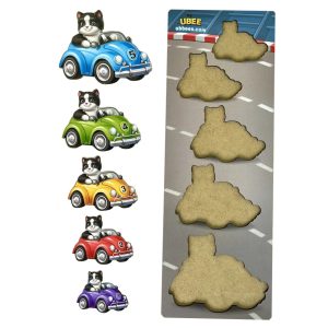 Дерев'яний дитячий сортер "Гонщики більше - менше"