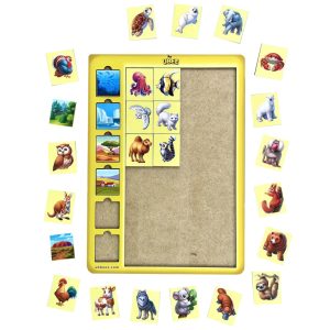 Alternative view of Дерев'яний дитячий сортер "Асоціації тварини"