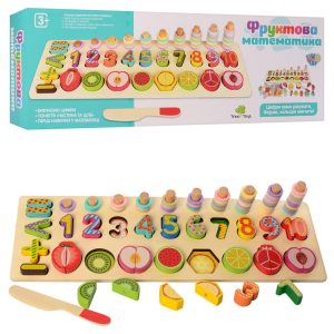 Alternative view of Розвиваючий набір першокласника дерев'яний