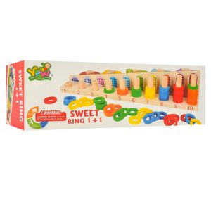 Alternative view of Розвиваюча іграшка "Геометрика" дерев'яна