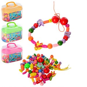 Дитяча розвиваюча іграшка "Шнурівка дерев'яна"