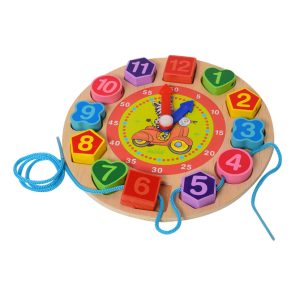 Рамка вкладиш Годинник Limo Toy зі шнурівкою, 18 см Зебра