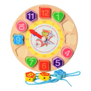 Рамка вкладиш Годинник Limo Toy зі шнурівкою, 18 см Тигр