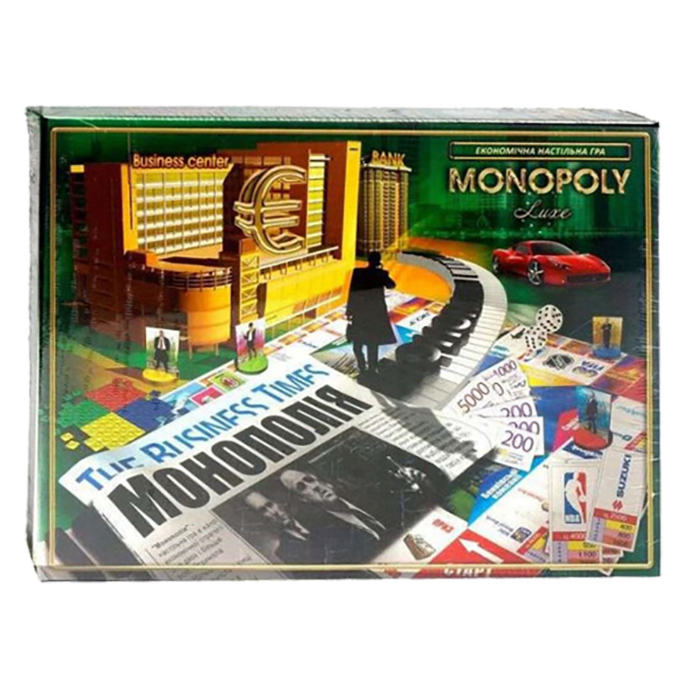 Гра Настільна біла "Monopolist" G-MonP-01-01U Укр Гра Настільна біла "Monopolist" G-MonP-01-01U Укр