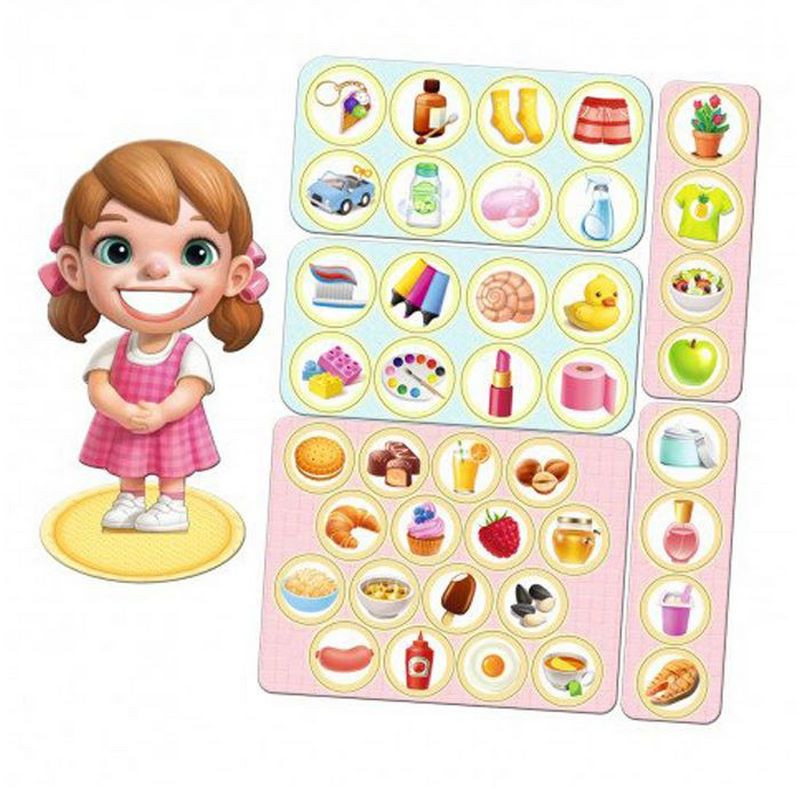 Дерев'яна настільна гра "Їстівне-неїстівне" Ubumblebees сортер-комодик Дерев'яна настільна гра "Їстівне-неїстівне" Ubumblebees сортер-комодик