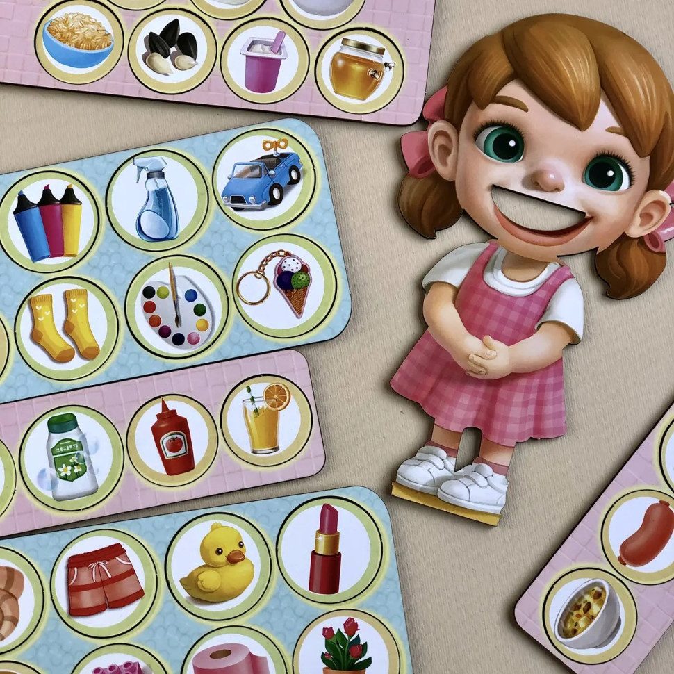 Дерев'яна настільна гра "Їстівне-неїстівне" Ubumblebees сортер-комодик Дерев'яна настільна гра "Їстівне-неїстівне" Ubumblebees сортер-комодик - Зображення 4