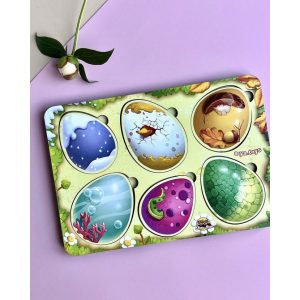 Alternative view of Дерев'яний пазл-сортер "Хто в яйці?" Ubumblebees