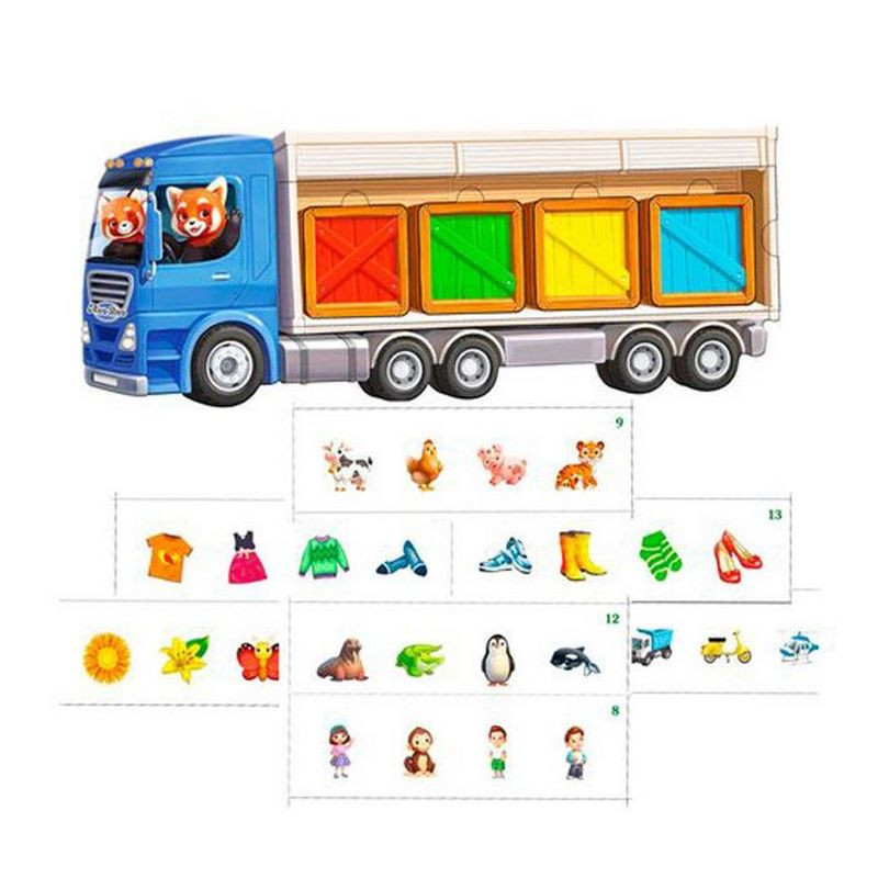 Настільна розвиваюча гра "Четвертий зайвий" Ubumblebees, 2 варіанти гри Настільна розвиваюча гра "Четвертий зайвий" Ubumblebees, 2 варіанти гри - Зображення 2