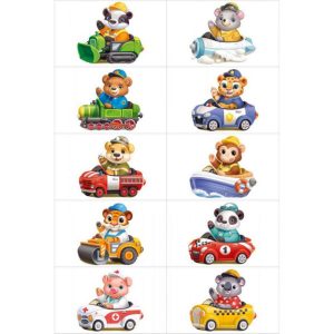 Alternative view of Настільна гра "Веселі водії" Ubumblebees з картками