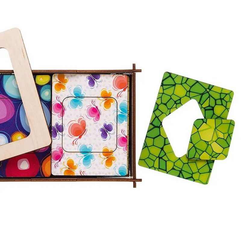 Дерев'яні Дощечки Сегена Ubumblebees з візерунками Дерев'яні Дощечки Сегена Ubumblebees з візерунками - Зображення 2