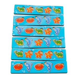 Alternative view of Дерев'яна настільна гра "Морські жителі-2" Ubumblebees сортер-комодик