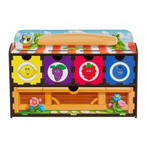 Alternative view of Дерев'яна настільна гра "Ягоди" Ubumblebees сортер-комодик
