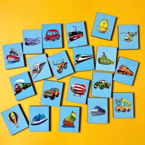 Alternative view of Дерев'яний пазл-вкладиш "Види транспорту" Ubumblebees сортер-асоціації