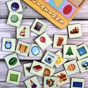 Alternative view of Дерев'яний пазл-вкладиш "Геометричні фігури" Ubumblebees сортер-асоціації