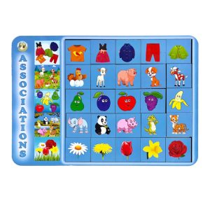 Дерев'яний пазл-вкладиш "Асоціації - 2 Ubumblebees, 25 плашок