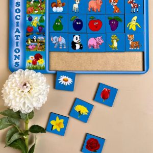 Alternative view of Дерев'яний пазл-вкладиш "Асоціації - 2 Ubumblebees, 25 плашок