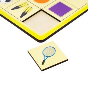 Alternative view of Дерев'яний пазл-вкладиш "Асоціації - 3" Ubumblebees, 25 плашок