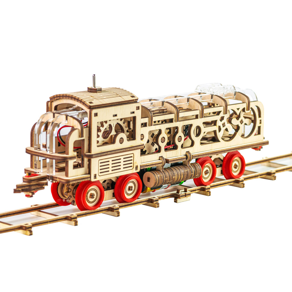 Дерев'яний конструктор "Lord of the rails" Time for Machine, 260 дет Деревянный конструктор «Lord of the rails» Time for Machine, 260 дет