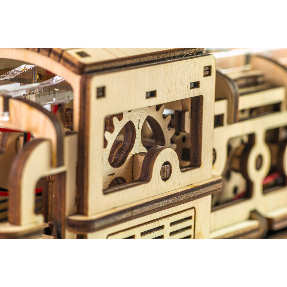 Дерев'яний конструктор "Lord of the rails" Time for Machine, 260 дет Деревянный конструктор «Lord of the rails» Time for Machine, 260 дет — изображение 3