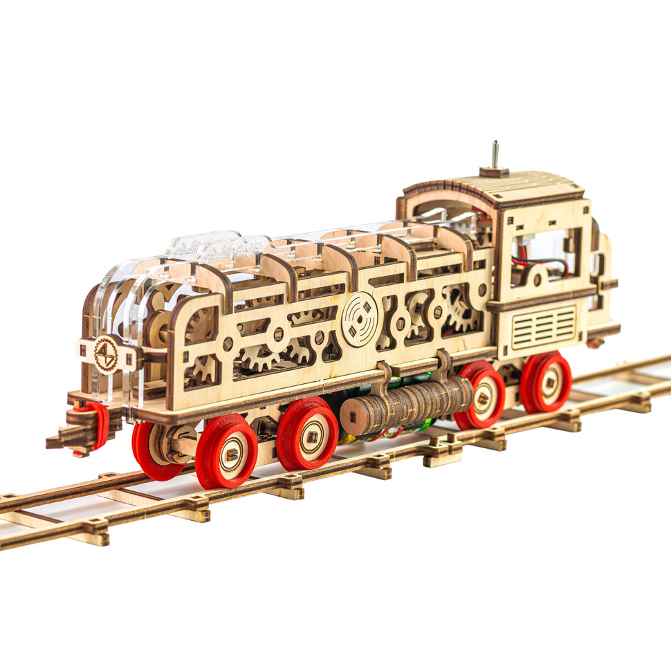 Дерев'яний конструктор "Lord of the rails" Time for Machine, 260 дет Деревянный конструктор «Lord of the rails» Time for Machine, 260 дет — изображение 4