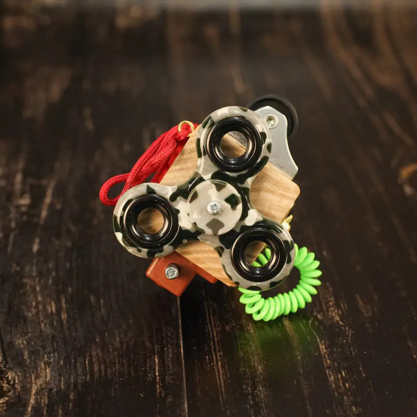 Розвиваюча іграшка Бізікуб "Дорожній" Temple Group 5х5х5 см Розвиваюча іграшка Бізікуб "Дорожній" Temple Group 5х5х5 см - Зображення 8