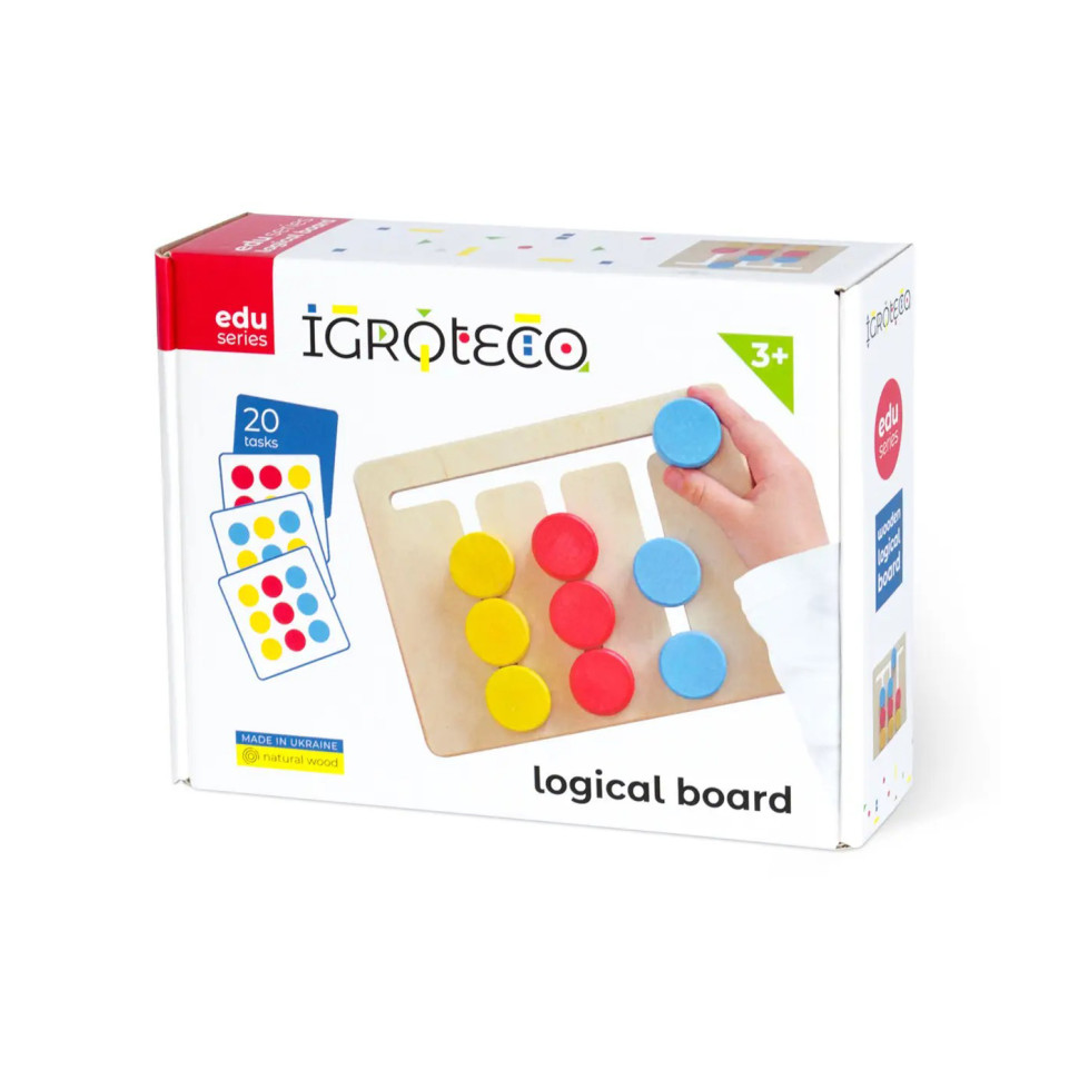 Дитячий логічний лабіринт "Суперінтелект" Igroteco Дитячий логічний лабіринт "Суперінтелект" Igroteco