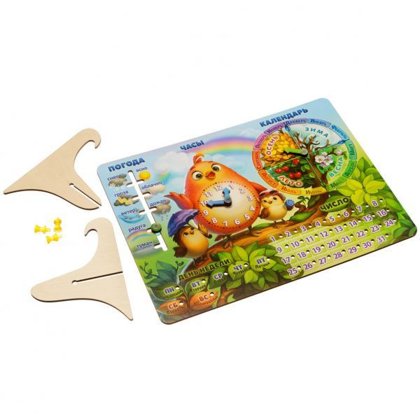 Розвиваюча гра Календар - 2 "Пташка" Ubumblebees Укр Розвиваюча гра Календар - 2 "Пташка" Ubumblebees Укр - Зображення 4