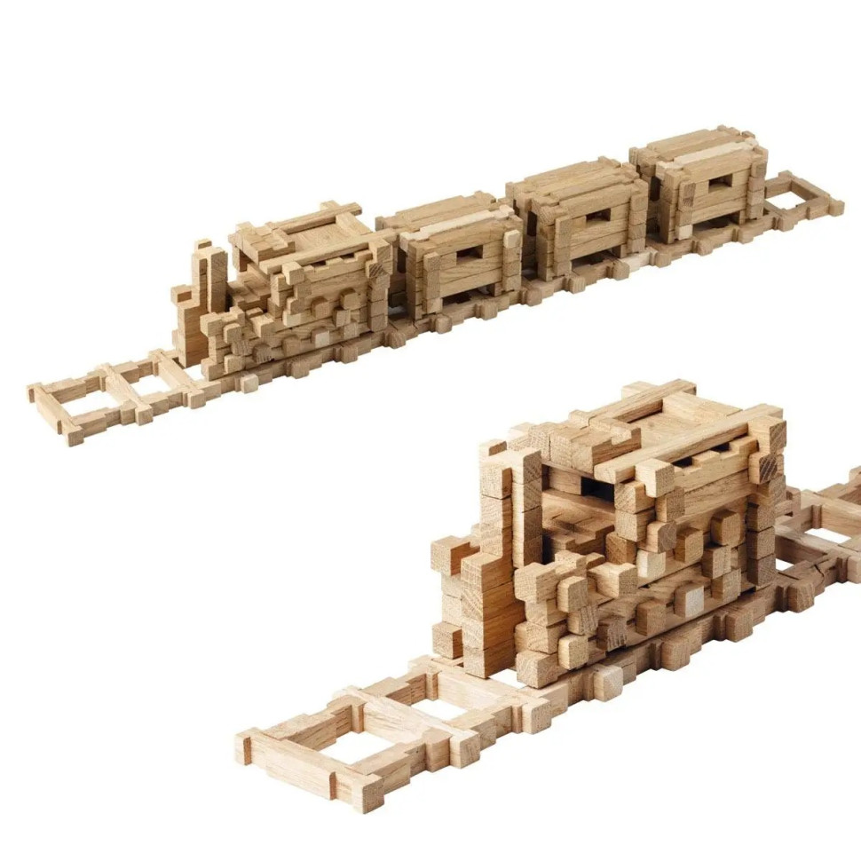 Дитячий конструктор "Вежа" Igroteco 213 деталей Дитячий конструктор "Вежа" Igroteco 213 деталей - Зображення 3