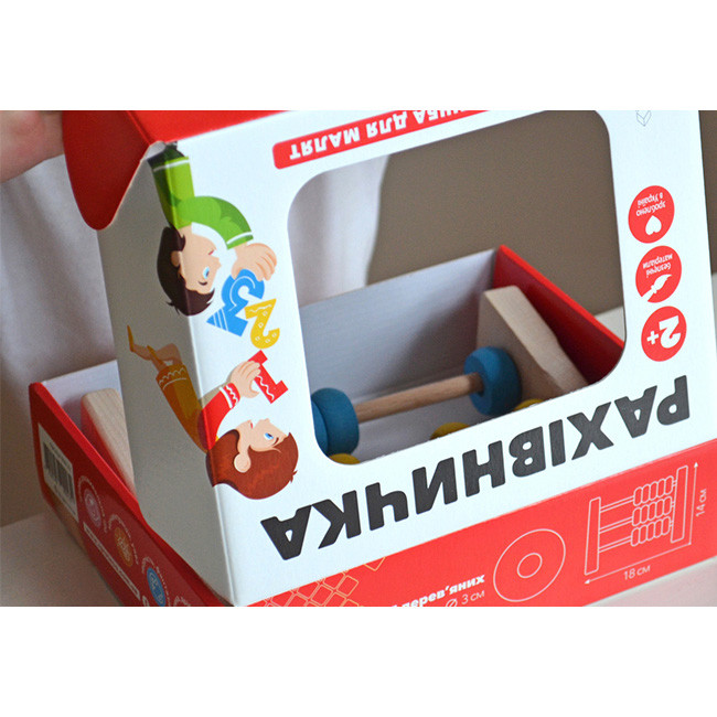 Гра навчально-пізнавальна "Рахівниця" 3х5 Igroteco Гра навчально-пізнавальна "Рахівниця" 3х5 Igroteco - Зображення 4