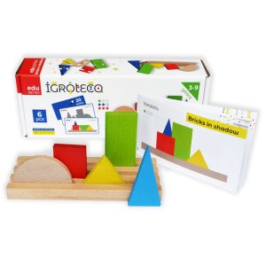 Alternative view of Іграшка розвиваюча "Фігури та Тіні" дерев'яна