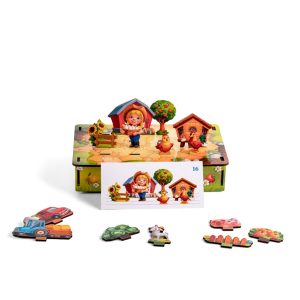 Настільна розвиваюча гра "Панорама: ферма" Ubumblebees з картками