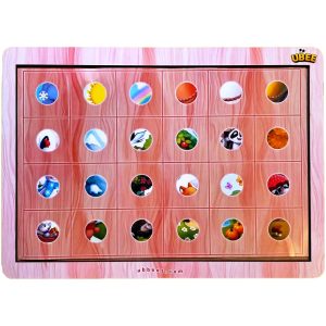 Alternative view of Настільний розвиваючий Пазл-вкладиш "Пори року" підказка-фон