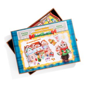 Пазл дитячий фігурний "Котячий дім", 88 елементів